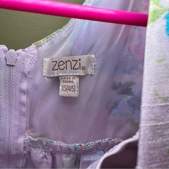 Girls Zenzi semi formal dress - Picture 5 of 6